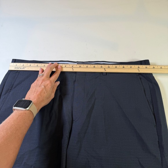 Brooks Brothers Regent‎ Dress Pants Plaid Wool Blend Trousers W38 L31 Italian - Picture 7 of 10